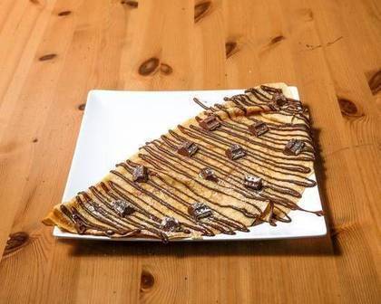 Crepe, Waffle ou Panquecas com Kinder Bueno