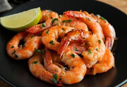 Gambas ao alho