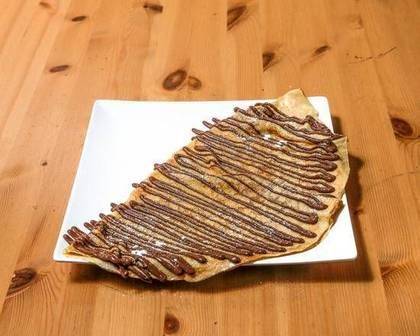 Crepe, Waffle ou Panquecas com Nutella