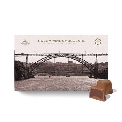 Bombons de Chocolate de Leite e Vinho Cálem - Ponte Luiz I