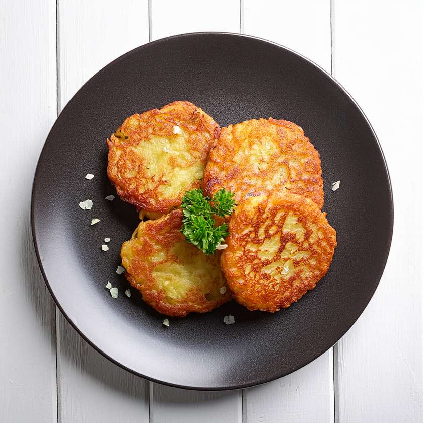 Homemade potato pancakes (Side dish)