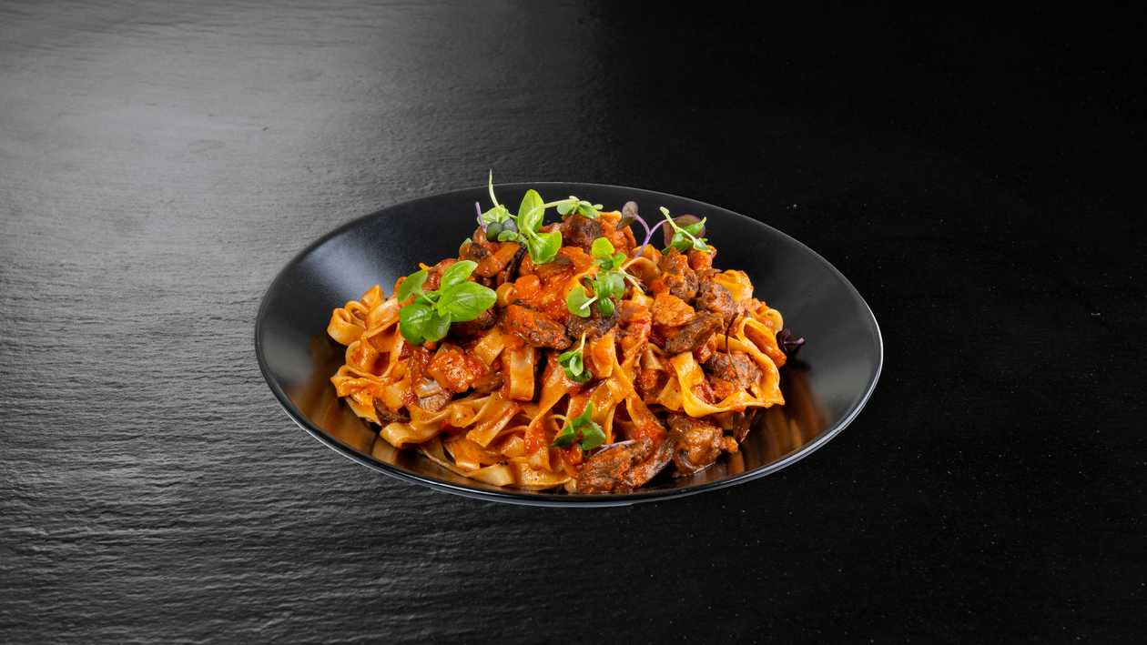 Beef Bourguignon Tagliatelle