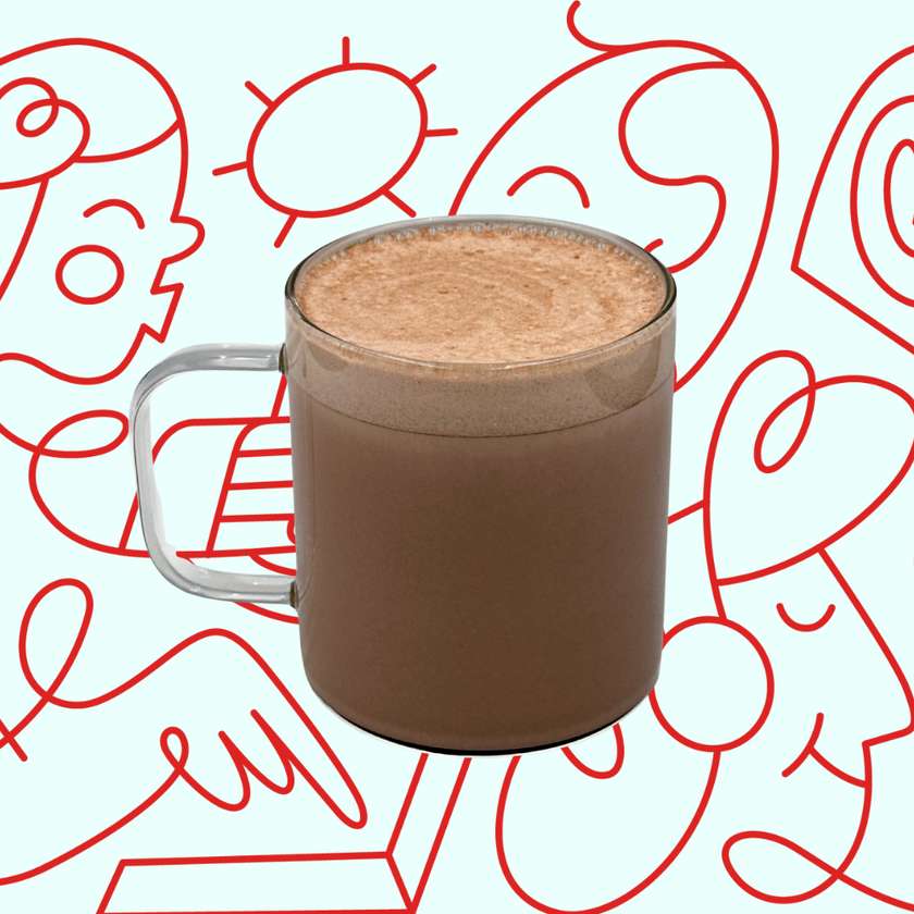 Cocoa hot choco short
