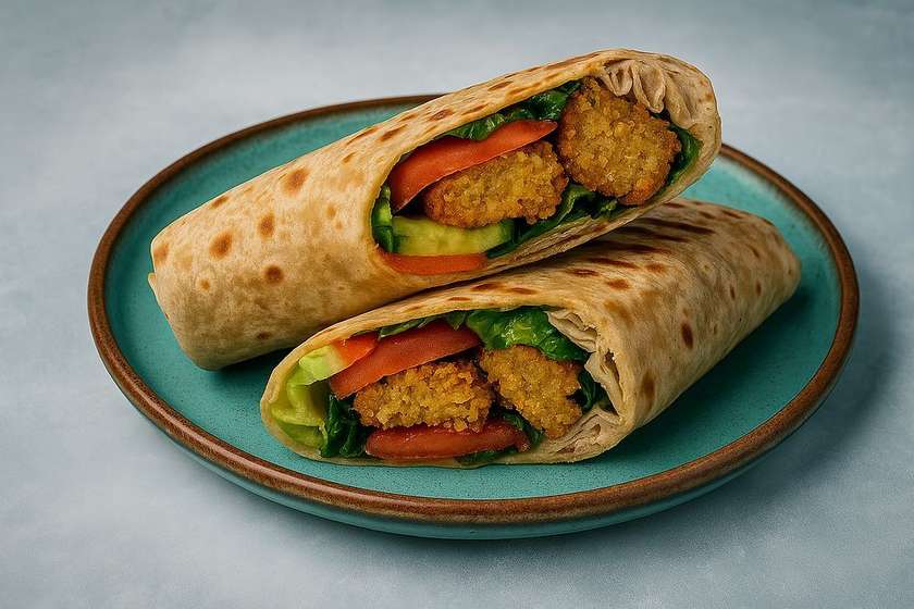 Falafel Twister s Hummusem