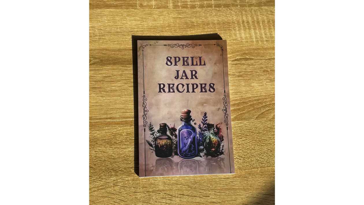 Spell Jar Recipes Paper Book