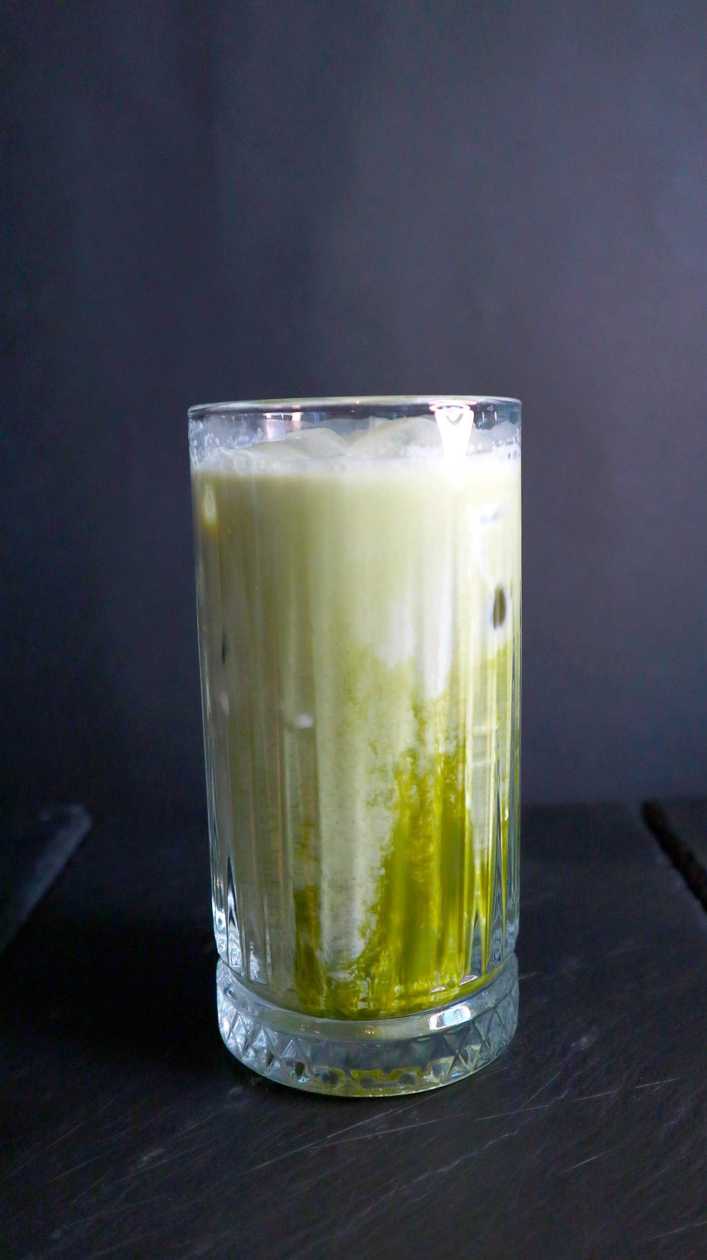 VANILLA MATCHA ICED LATTE  250ml