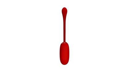 Pretty Love Julius – vibrating egg made of soft silicone red