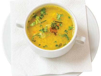 15. Čočková polévka