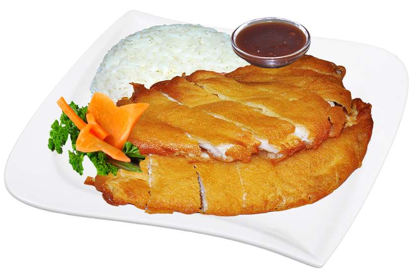 Fragrant and tender chicken with rice