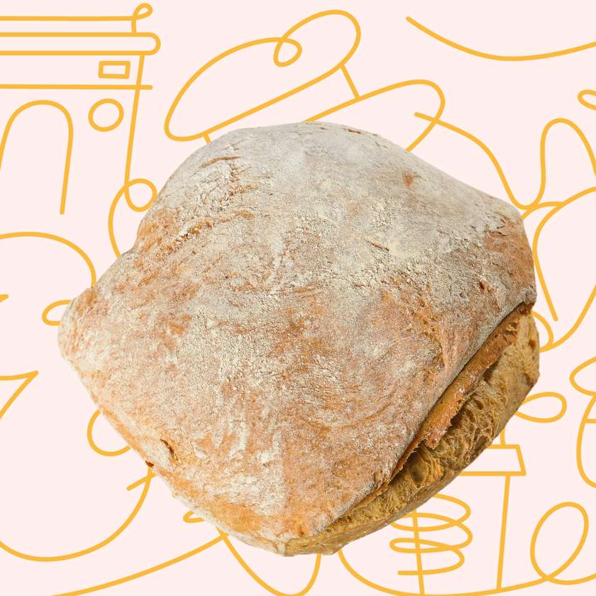 Ana's homemade bread with seeds