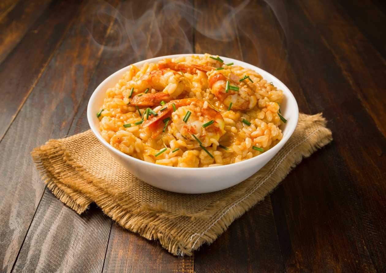 Risotto al Gamberetti