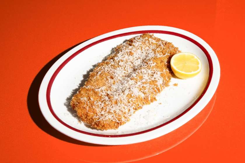 150g Smažený telecí řízek