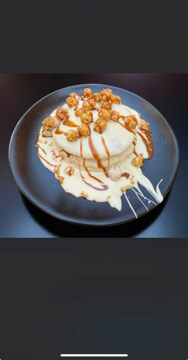 Caramel Popcorn Pancake