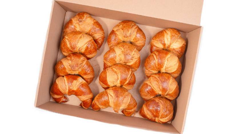 Box croissanty maślane