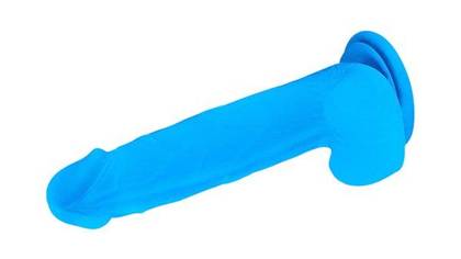 Lumino Play 7.5" – glow-in-the-dark dildo, realistic with suction cup 19 cm