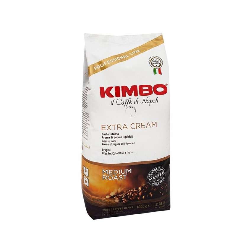 Kimbo Extra Cream Coffee Beans 1 kg