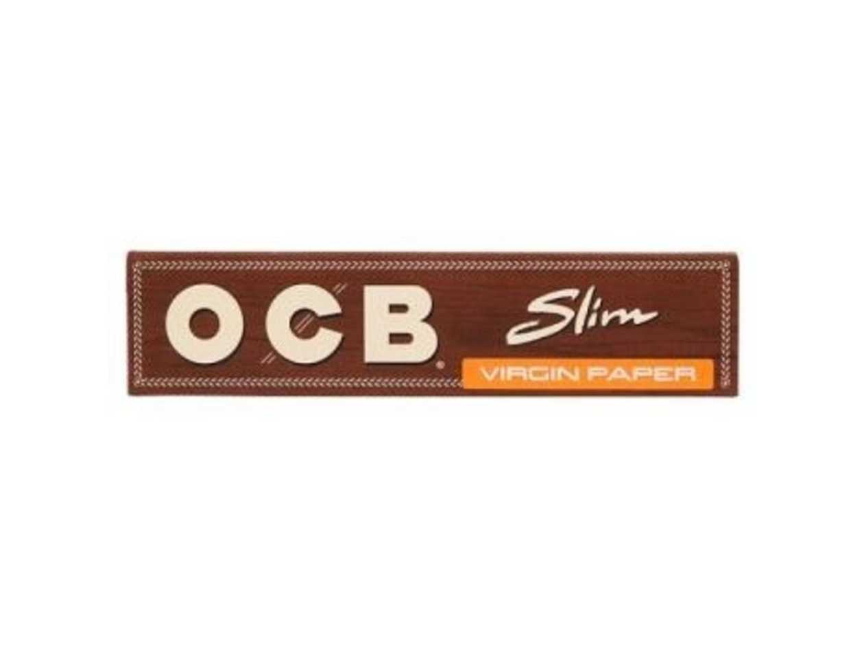 OCB - Rolling Paper Brown Unbleached Virgin - Slim