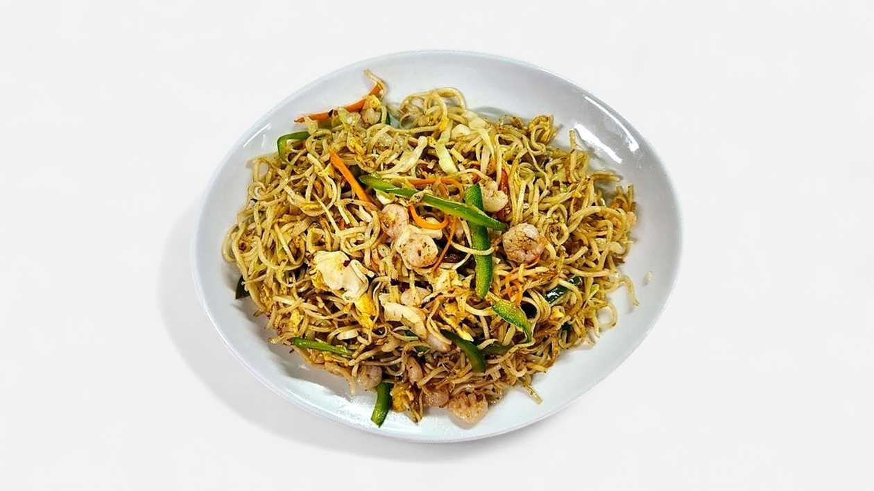 120. Shrimps Fried Noodle