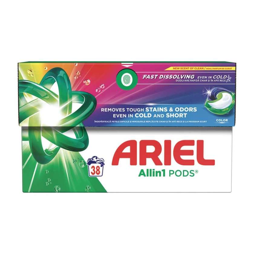Ariel Pods All In 1 Colour  38'Pods