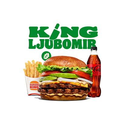 Double King Ljubomir Menu