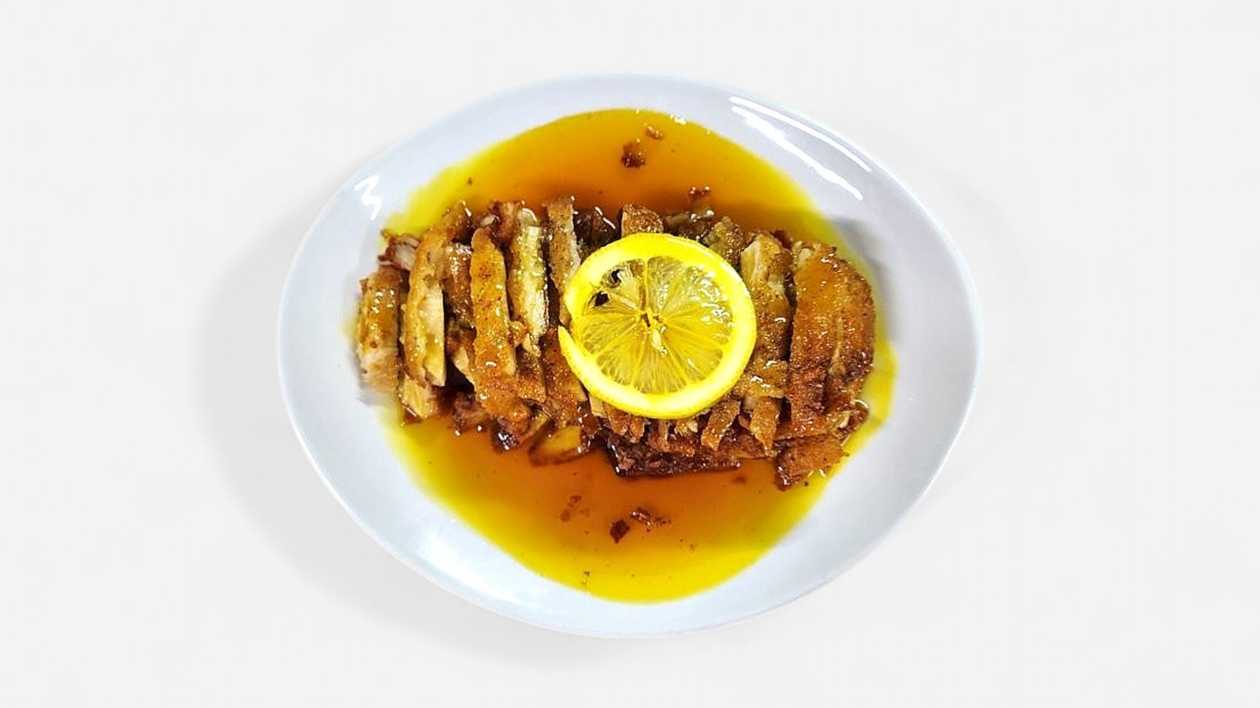 61. Chicken with Lemon Sauce