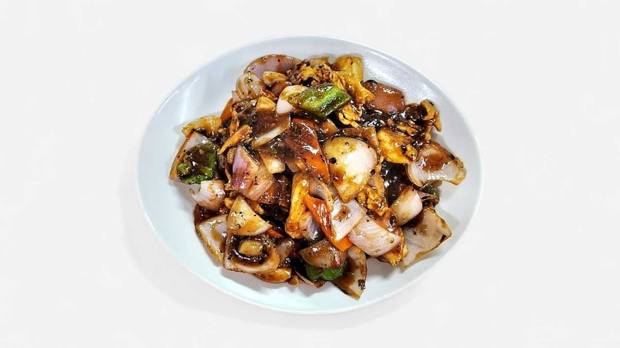 65. Chicken with Black Bean Sauce