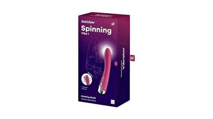 This elegant vibrator with a slightly curved shape is designed for precise G-spot pleasure thanks to strong rotation and 12 vibration modes. Spinning Vibe 1 combines vibration and rotation in one powerful device, ensuring an intense experience with every use. Made of soft, skin-friendly silicone. Thanks to 100% waterproofing, you can also enjoy it in the shower or bath. Charges via magnetic Usb cable, no batteries needed. Use with water-based lubricant. After use, wash with lukewarm water and antibacterial soap, or a disinfectant cleaner. Warning: Intended for intimate use only. Do not use on broken skin, in case of pain or health problems! Not suitable for multiple persons. Keep out of reach of children!