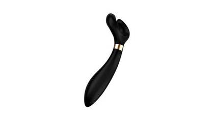 Satisfyer – Endless Fun, black multifunctional erotic toy with 3 motors