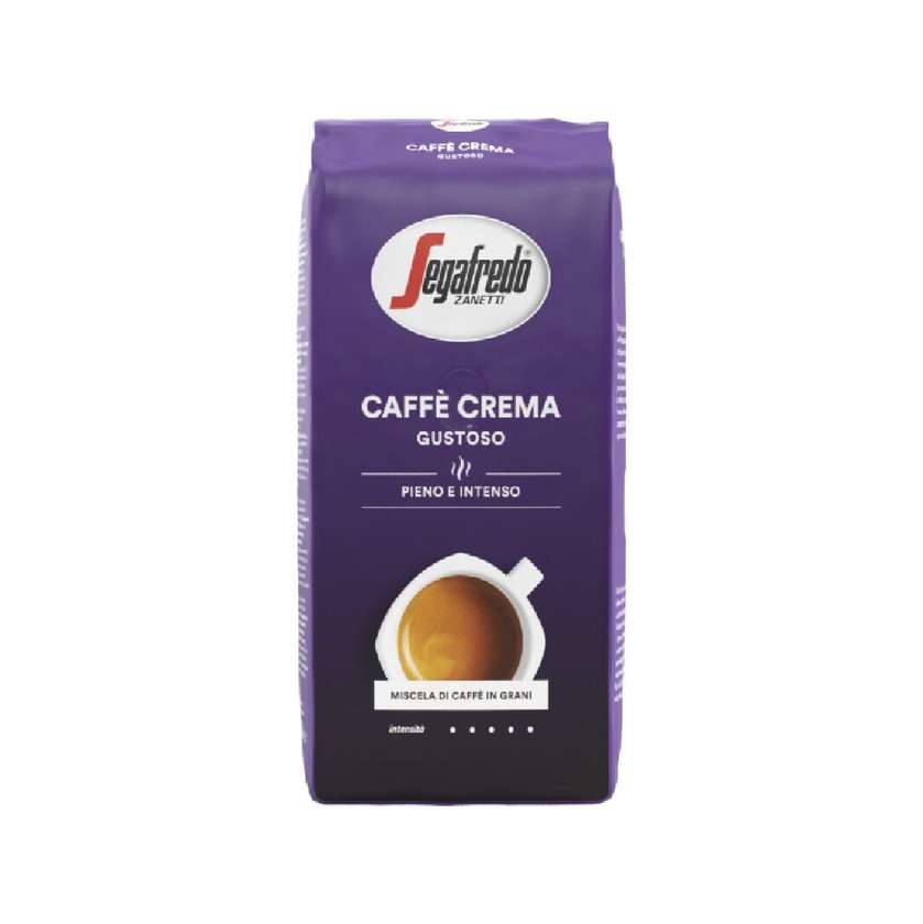 Segafredo Caffe Crema Gustoso Coffee Beans 1 kg