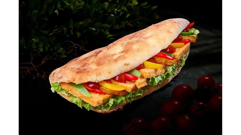 Veggie Tofu Panini