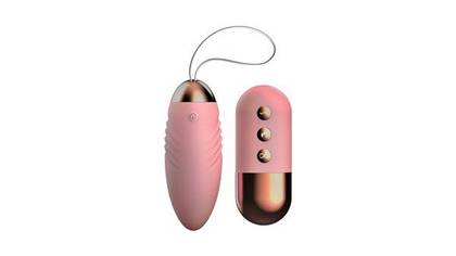 Mokko Pleasurable Egg - pink vibrating egg with remote control