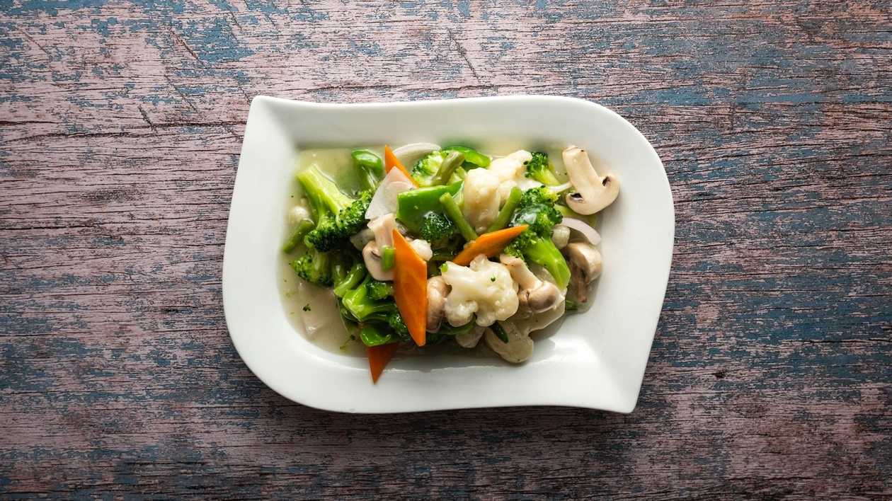 97. Fried Mix Vegetable