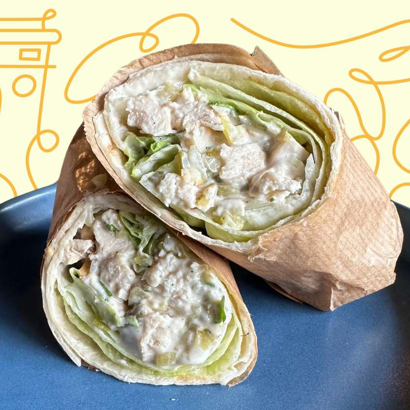 Wrap with chicken 230g