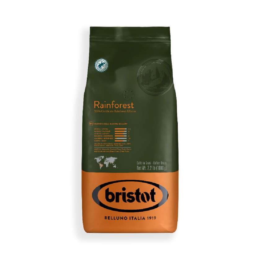 Bristot Rainforest Coffee Beans 1 kg