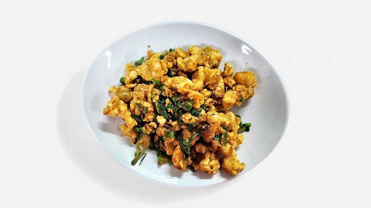 41. Fried Shrimps In Salt And Pepper