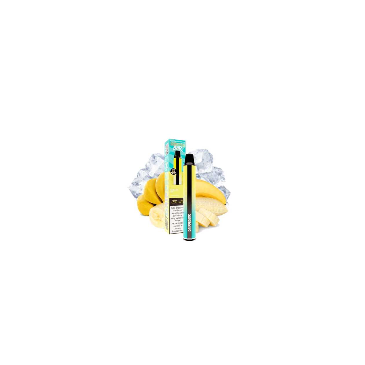 Dripped Bar Banana Ice, 800 puffs