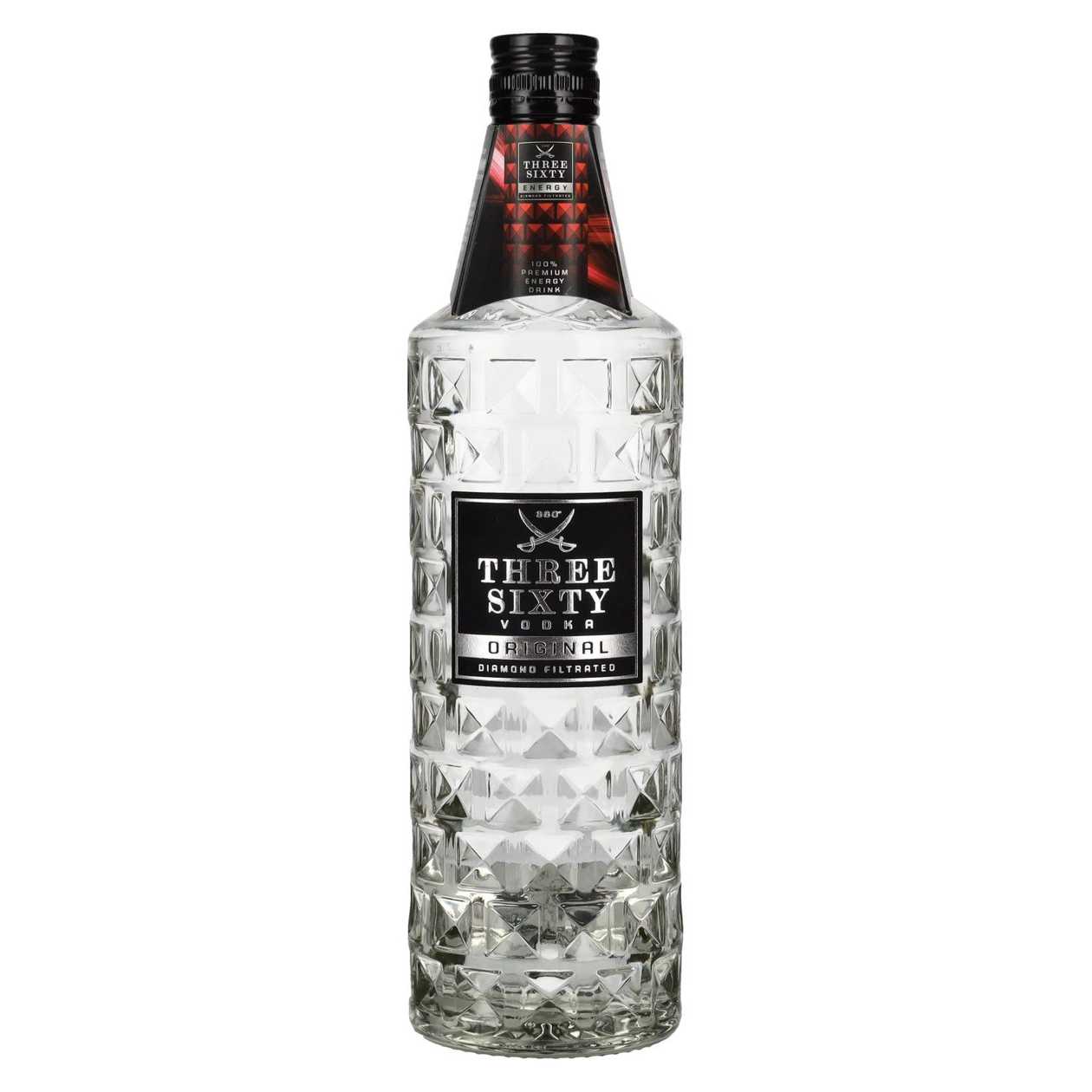 Three Sixty Diamond Filtrated Vodka 1L