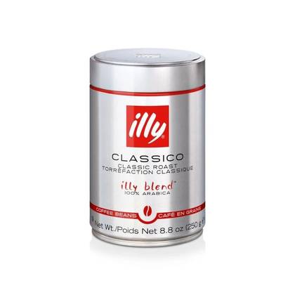 Illy Classico Coffee Beans in Tin 250 g
