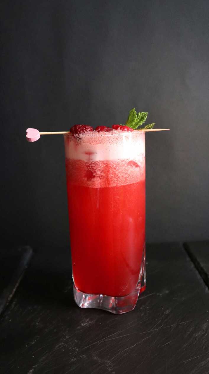 Raspberry & Elder syrup Lemonade