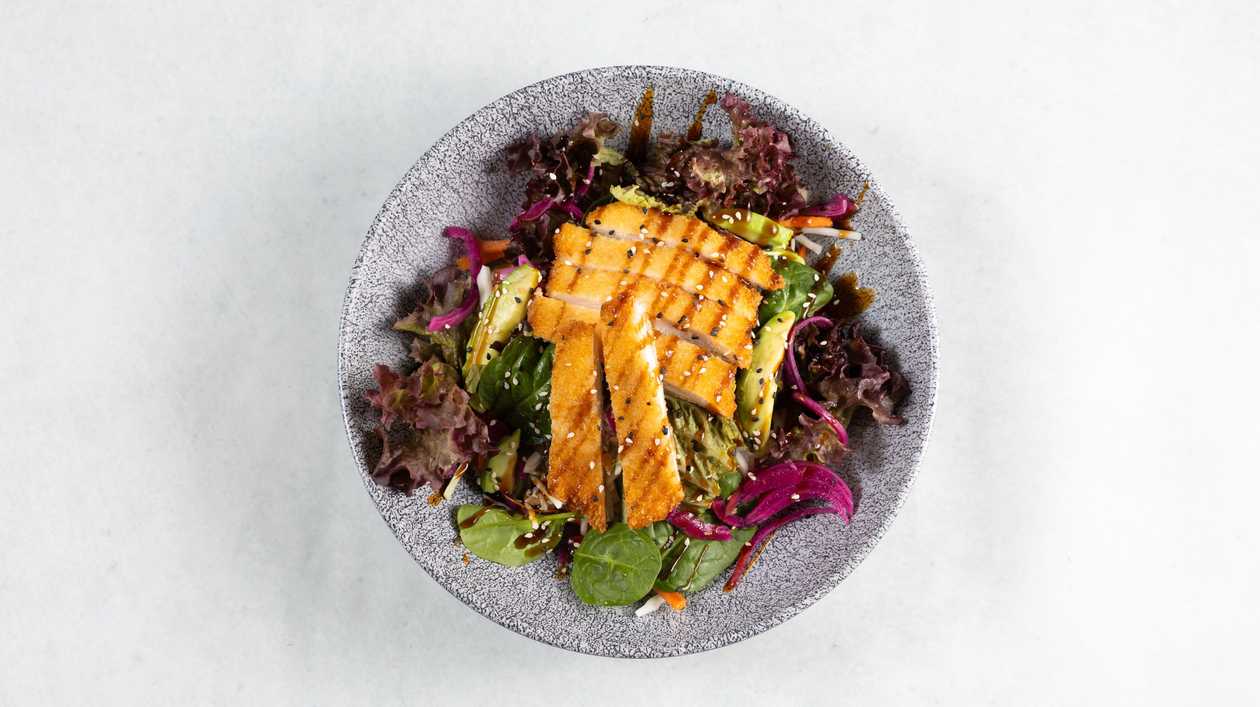 Chicken Katsu Salad (G, S)