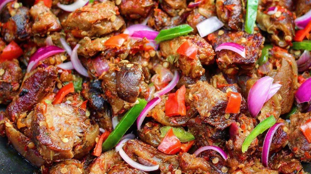 Peppered Beef Meat Asun