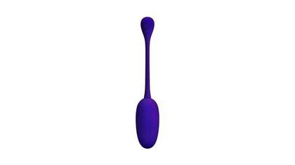 Pretty Love Julius – vibrating egg made of soft silicone blue