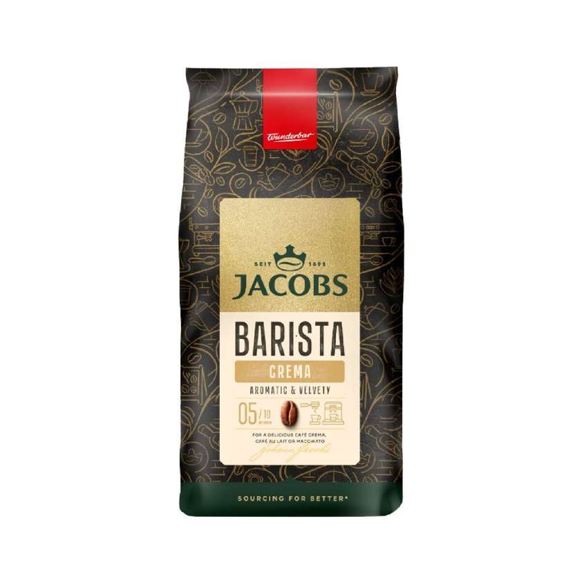 Jacobs Barista Editions Crema Coffee Beans 1 kg