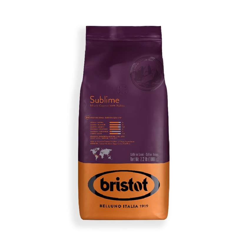 Bristot Sublime 100% Arabica Coffee Beans 1 kg