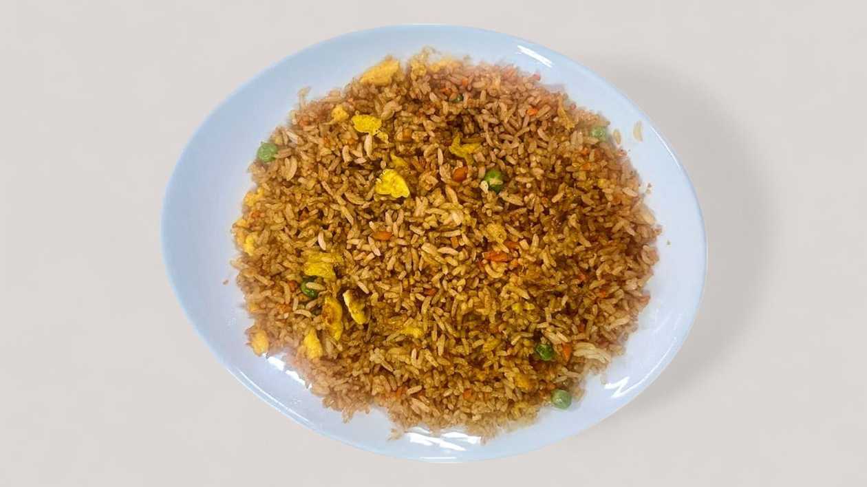 106.Soy egg fried rice