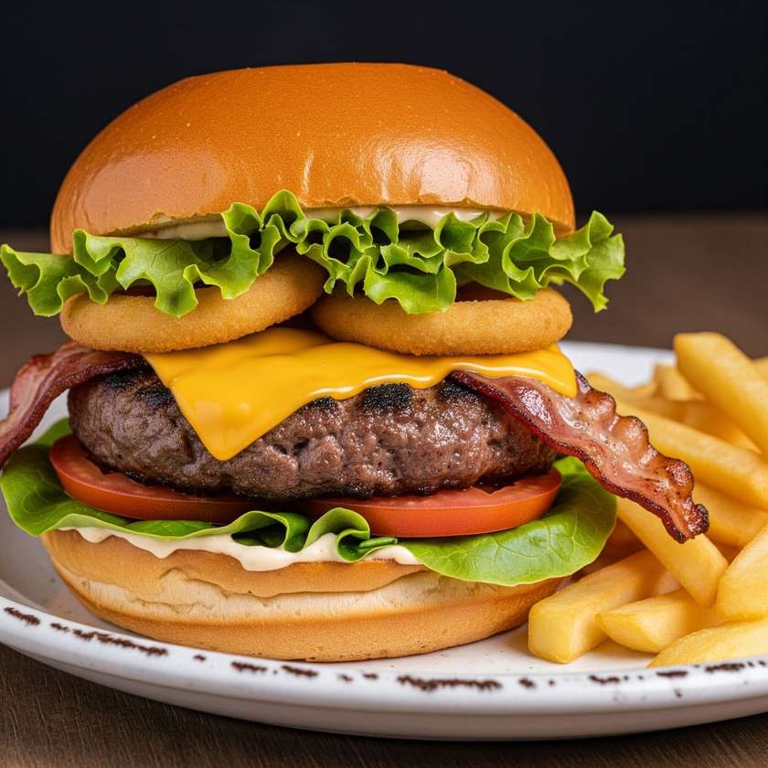 Hamburguer de Picanha Black Angus