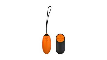 Venus Cosmic Love - vibrating egg with remote control, orange