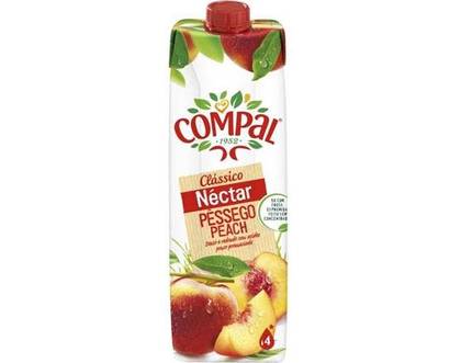 Compal Clássico Néctar Pêssego 1 Litro