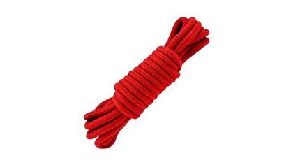 Passion Labs Bondage Rope – soft Bdsm tying, red, 5 m