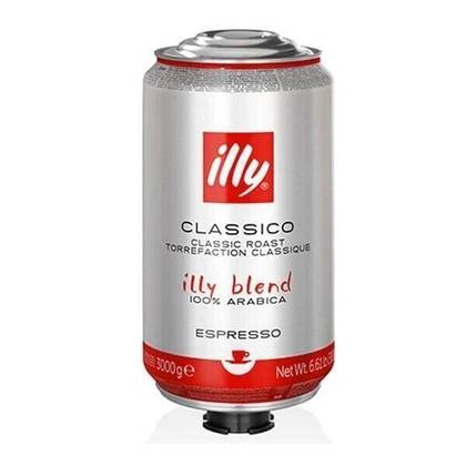 Illy Classico Espresso Coffee Beans in Tin 3 kg